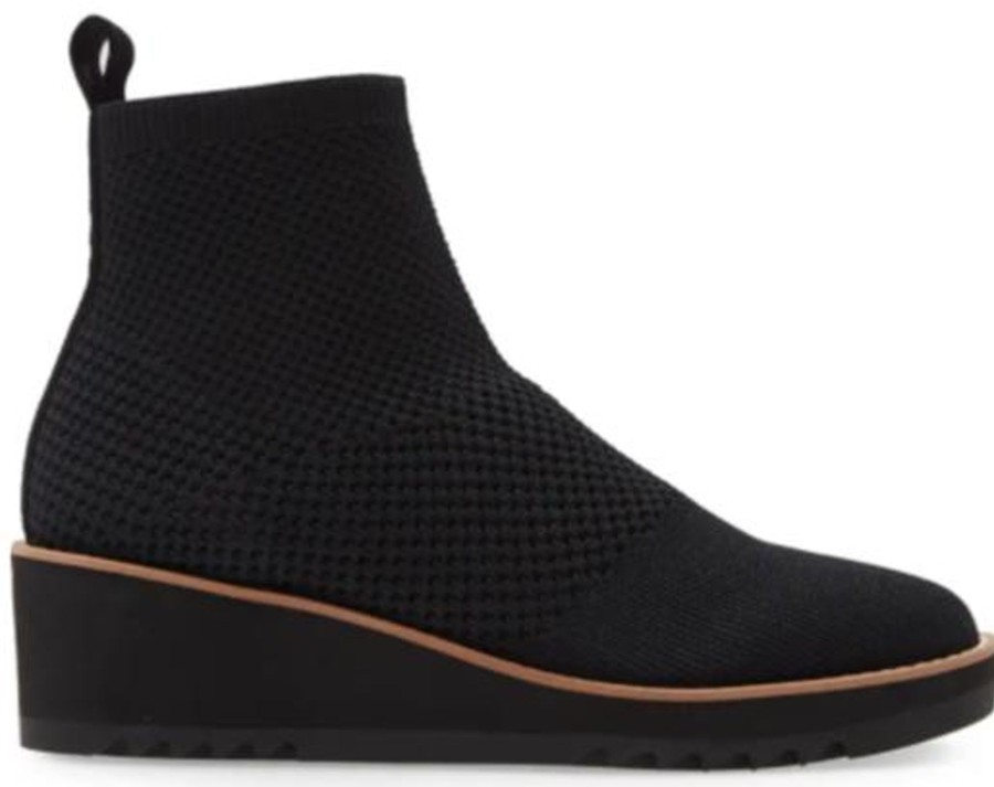 Shoes Eileen Fisher Heeled Booties | London Black