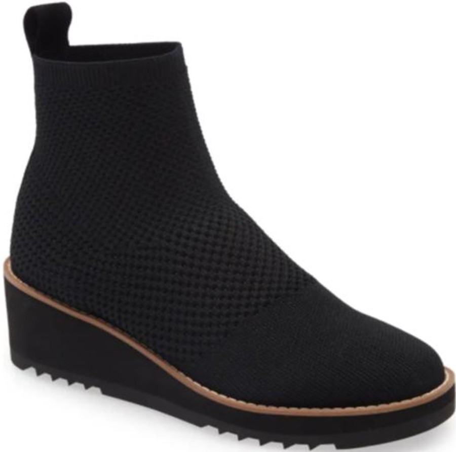 Shoes Eileen Fisher Heeled Booties | London Black