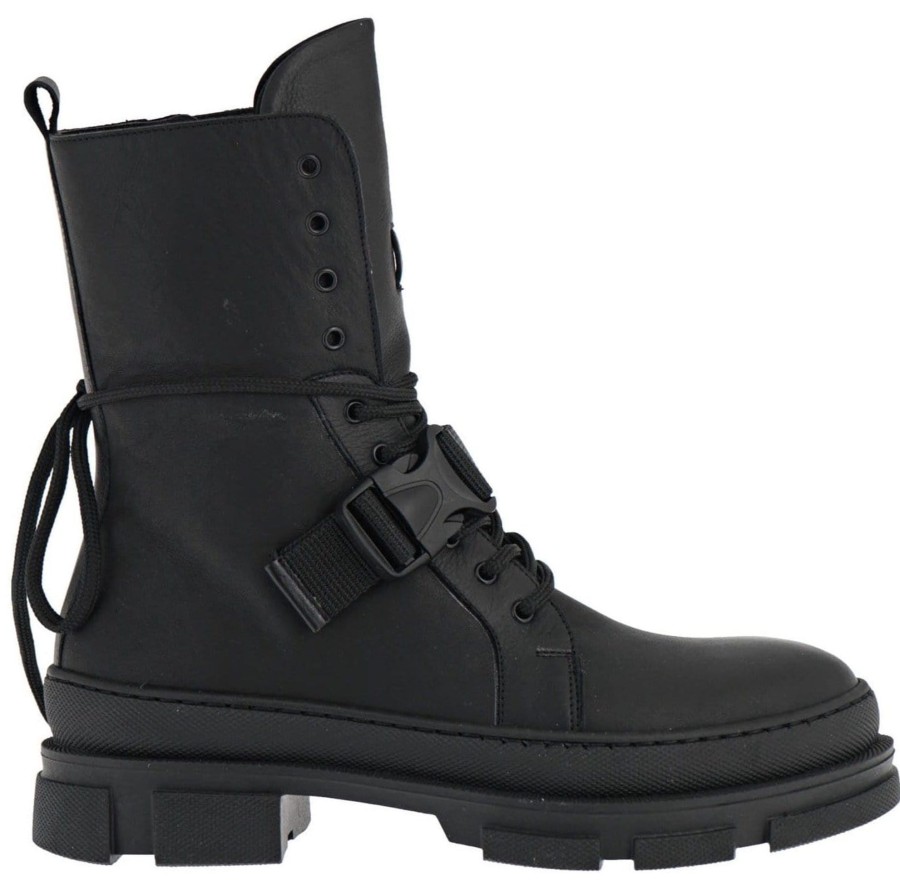 Shoes Makris Casual Booties | A90 Black