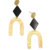 Accessories Fair Anita Earrings | Slate + Gold Arch Earrings Multi