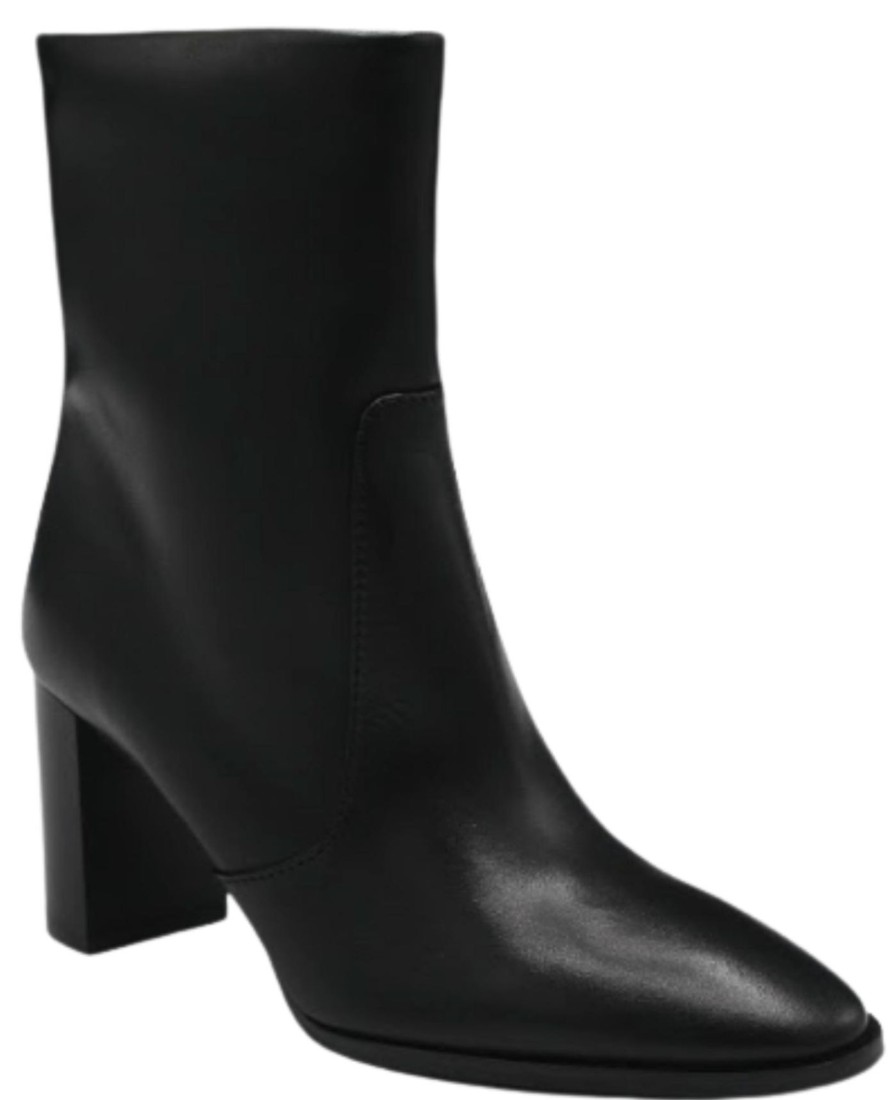 Shoes Lamica Heeled Booties | Serena Black