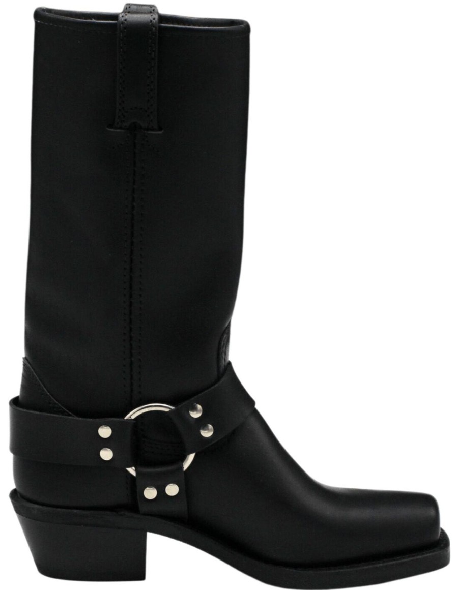 Shoes Frye Heeled Boots | Harness Black