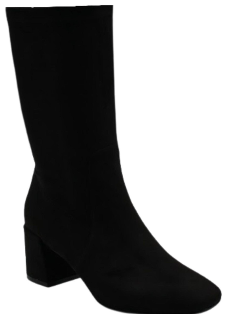 Shoes Axel Heeled Booties | Sonny Black Suede