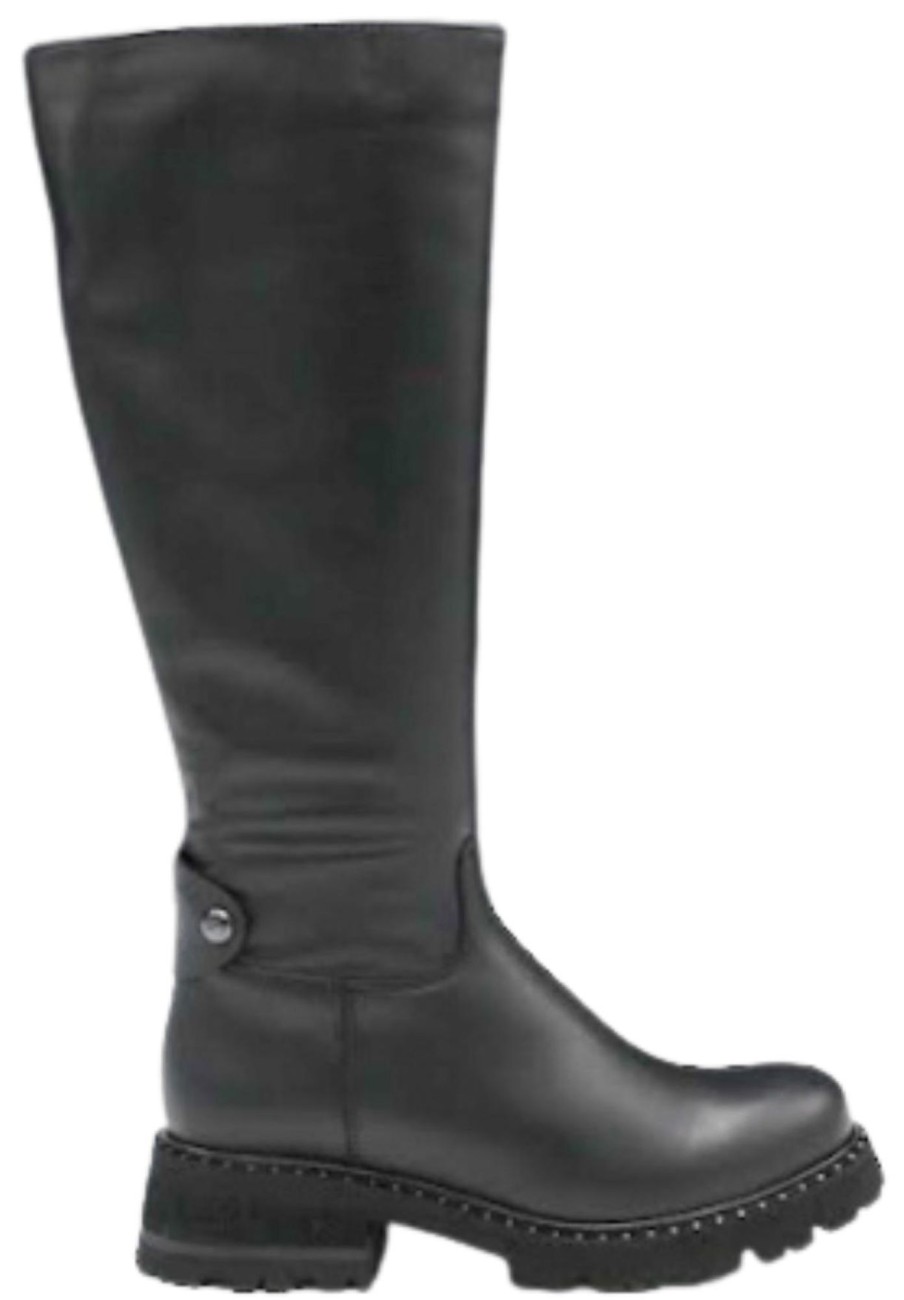 Shoes La Canadienne Flat Boots | Carter Black