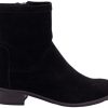 Shoes Valdini Casual Booties | Nella Black Suede