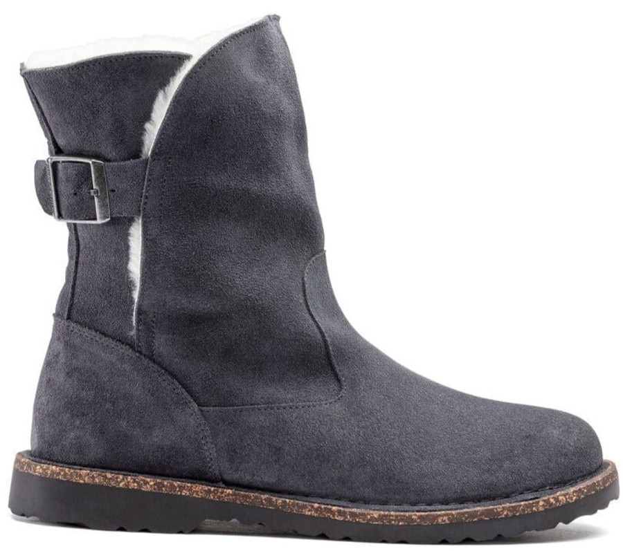 Shoes Birkenstock Flat Booties | Uppsala Shearling Graphite