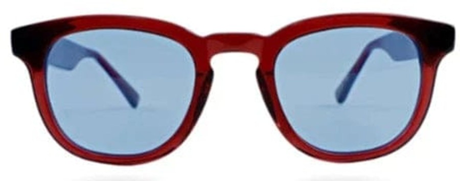 Accessories East x East Sunglasses | Pizzala Burgundy/Blue