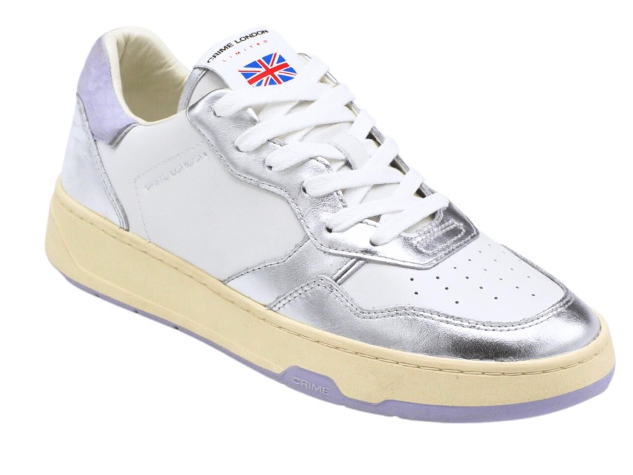 Shoes Crime London Fashion Sneakers | 28203 White