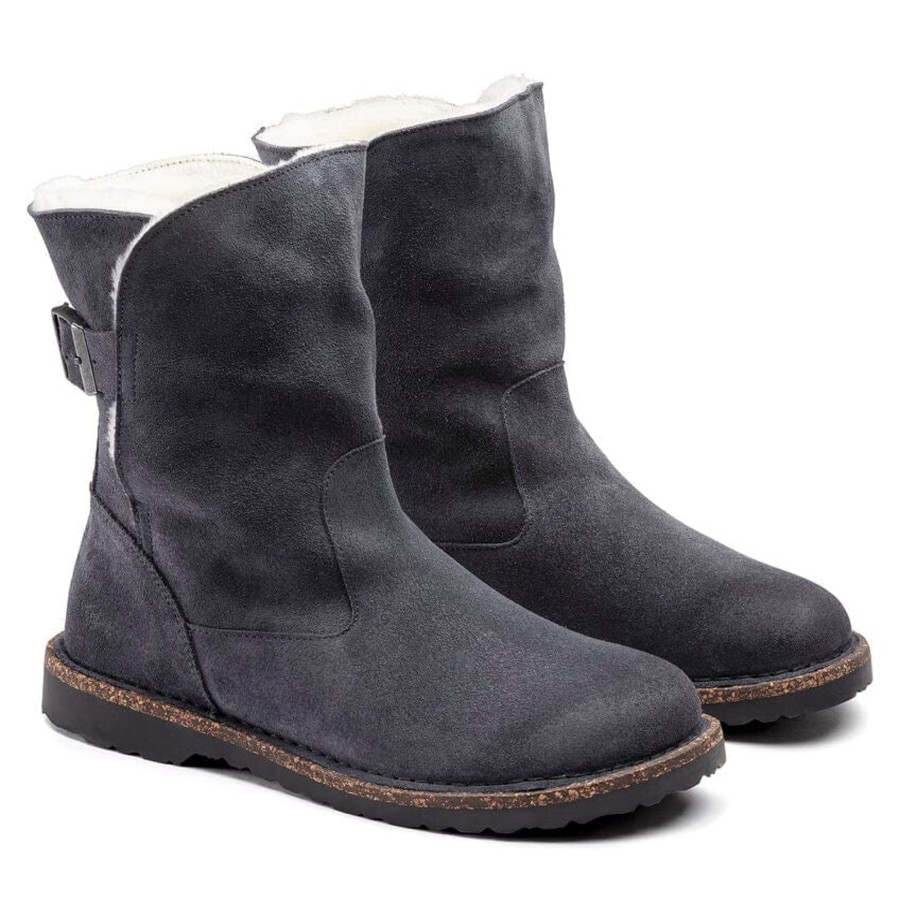 Shoes Birkenstock Casual Booties | Uppsala Shearling Graphite