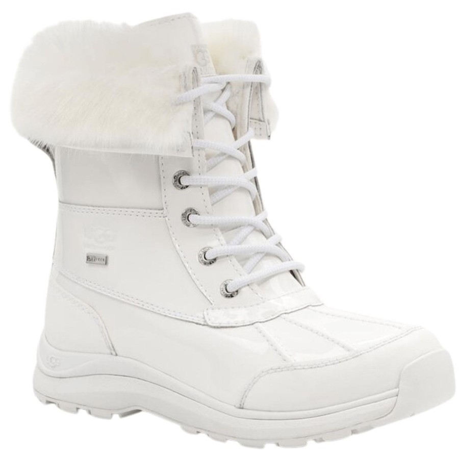 Shoes Ugg Waterproof/Weather Resistant | Women'S Adirondack Iii White Patent