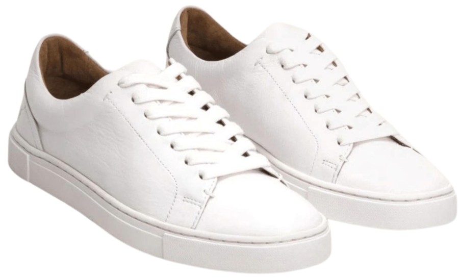 Shoes Frye Fashion Sneakers | Frye: Ivy Low Lace | Shoe-Inn White