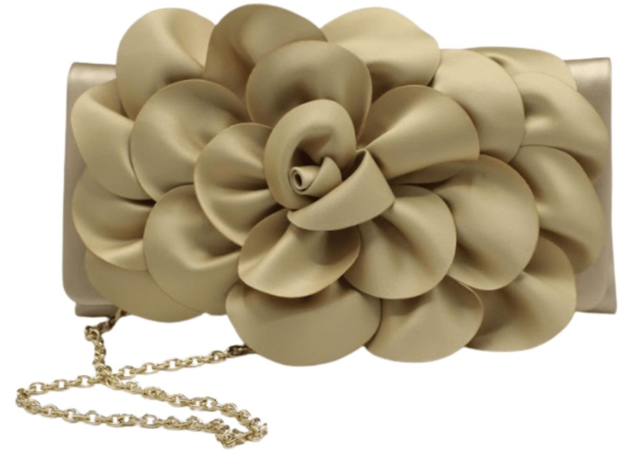 Accessories Sondra Roberts Clutches/Evening | Satin Rose Clutch