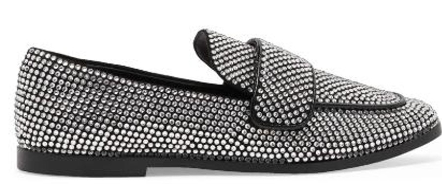 Shoes Jeffrey Campbell Loafers , Oxfords, Mary Janes | Velvit Black Crystal