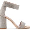 Shoes Jeffrey Campbell Evening | Kassidy Nude Suede Champagne