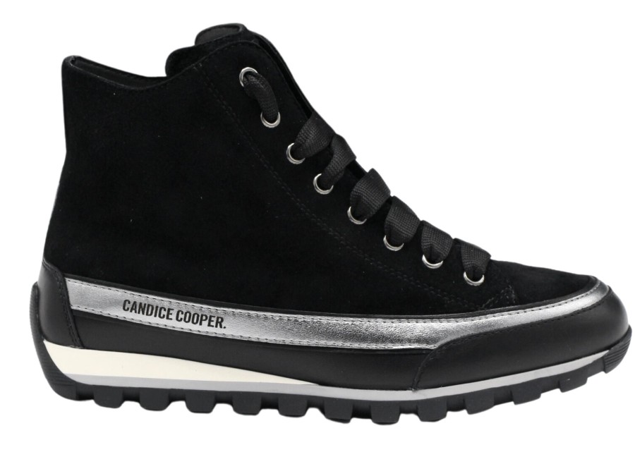 Shoes Candice Cooper Fashion Sneakers | Janis Strip Plus Chic Black