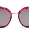 Accessories Diff Eyewear Sunglasses | Clarisse Pink Rush Tortoise Grey