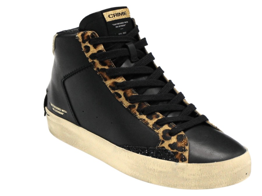 Shoes Crime London Fashion Sneakers | 28052 Black