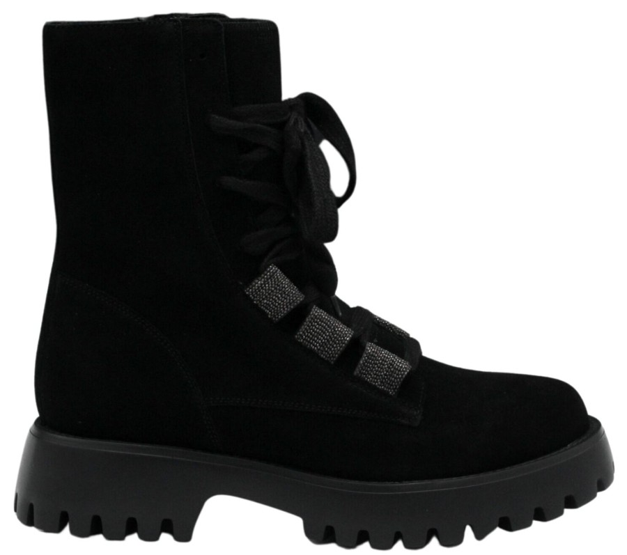 Shoes Axel Heeled Booties | Zabou Black