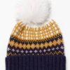 Accessories Look By M Hats | Hand Knitted Happy Holiday Hat Midnight