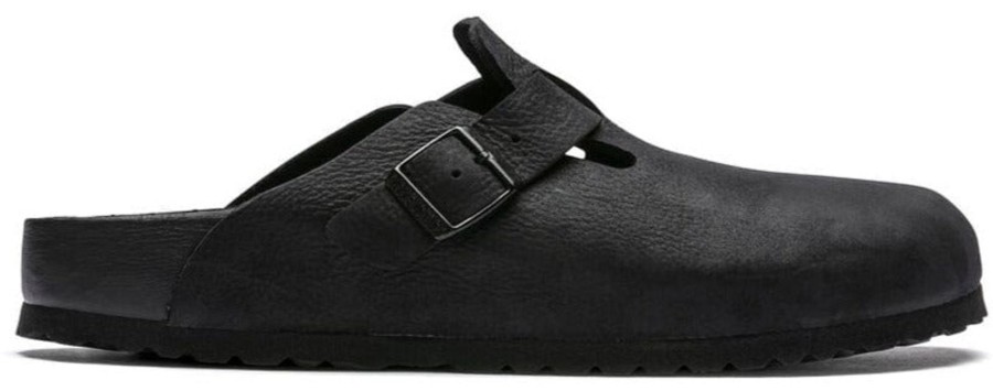 Shoes Birkenstock Clogs | Boston Leather Black