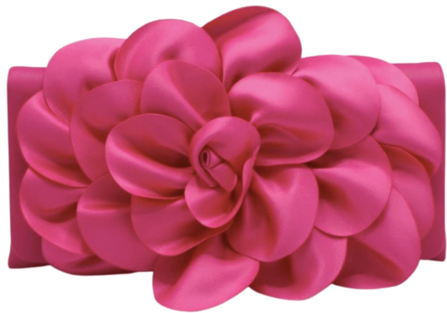 Accessories Sondra Roberts Clutches/Evening | Satin Rose Clutch