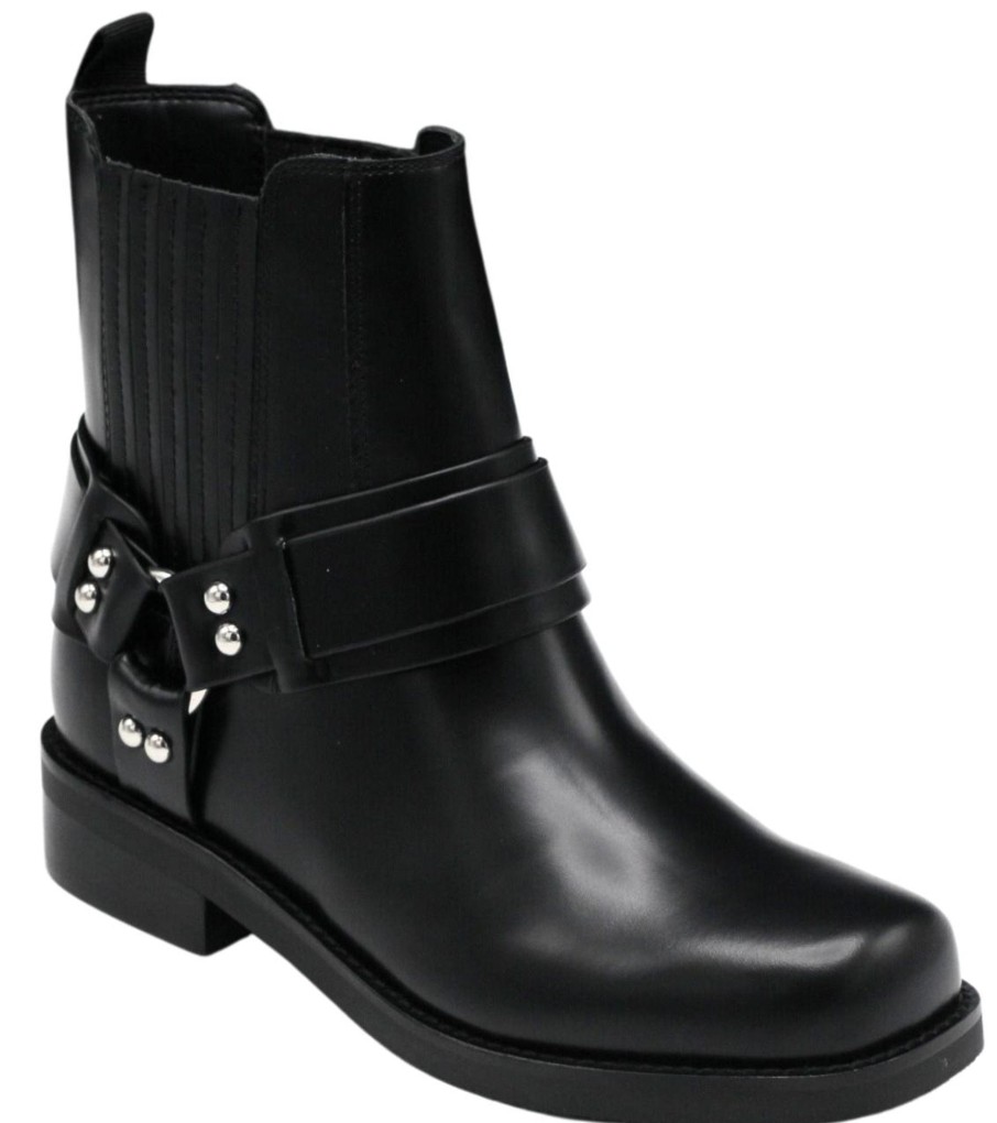 Shoes Marc Fisher Flat Booties | Mizzie Black