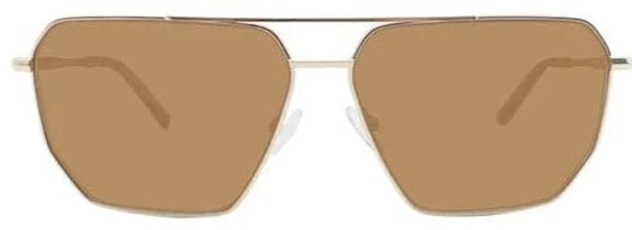 Accessories East x East Sunglasses | Florio Gold/Brown