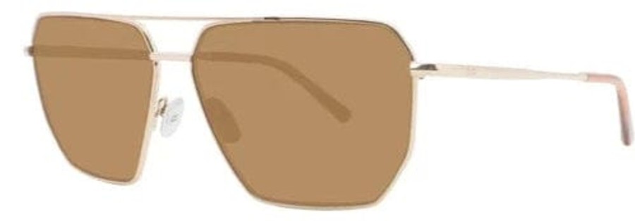 Accessories East x East Sunglasses | Florio Gold/Brown