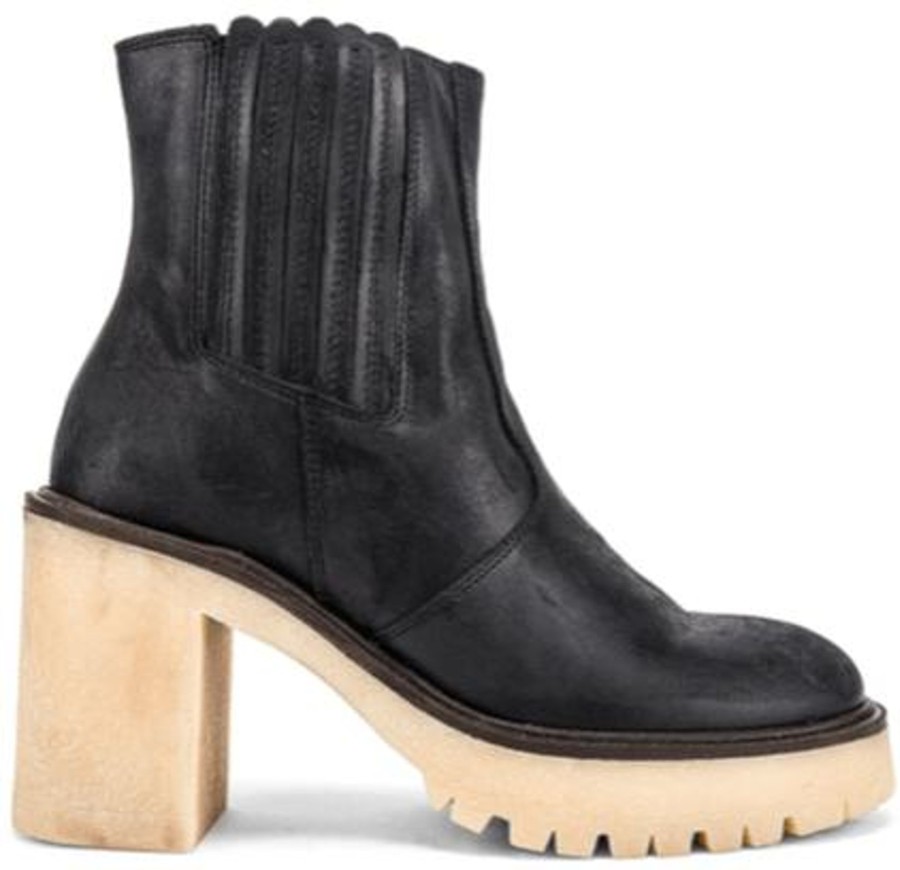 Shoes Free People Heeled Booties | James Chelsea Black