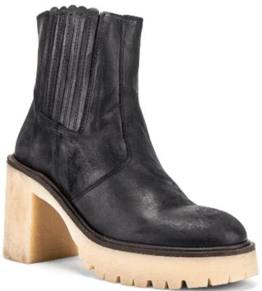 Shoes Free People Heeled Booties | James Chelsea Black